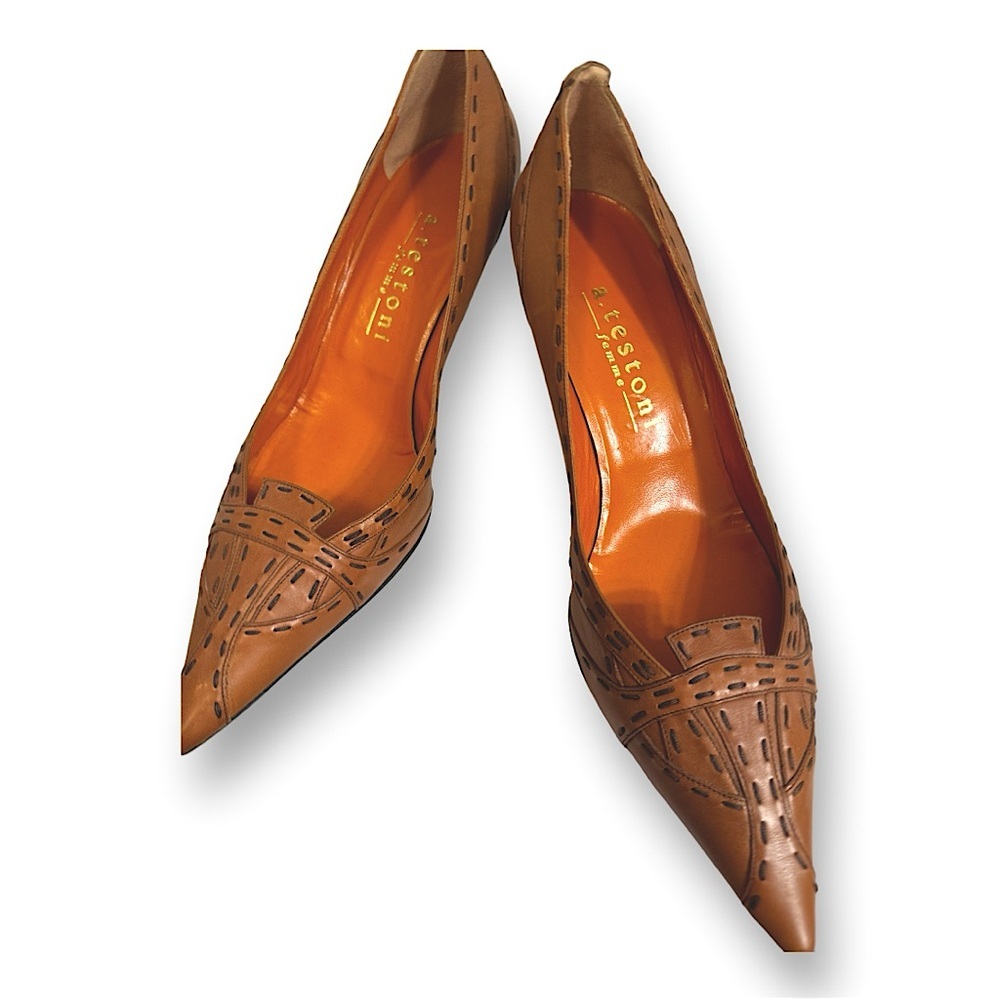 A.testoni Quiet luxury defined. These are new and stunning Italian brand.